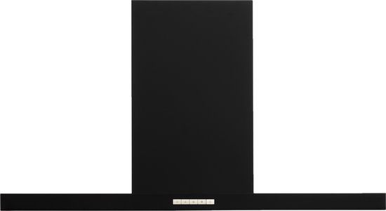 Exquisit FKH92-3BL - Schouwkap - 90 cm breed - Zwart - 5 jaar garantie