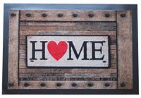 Trendstern Voetveger deurmat vuilmat motief design uil kat hond hond uil (home-hart)
