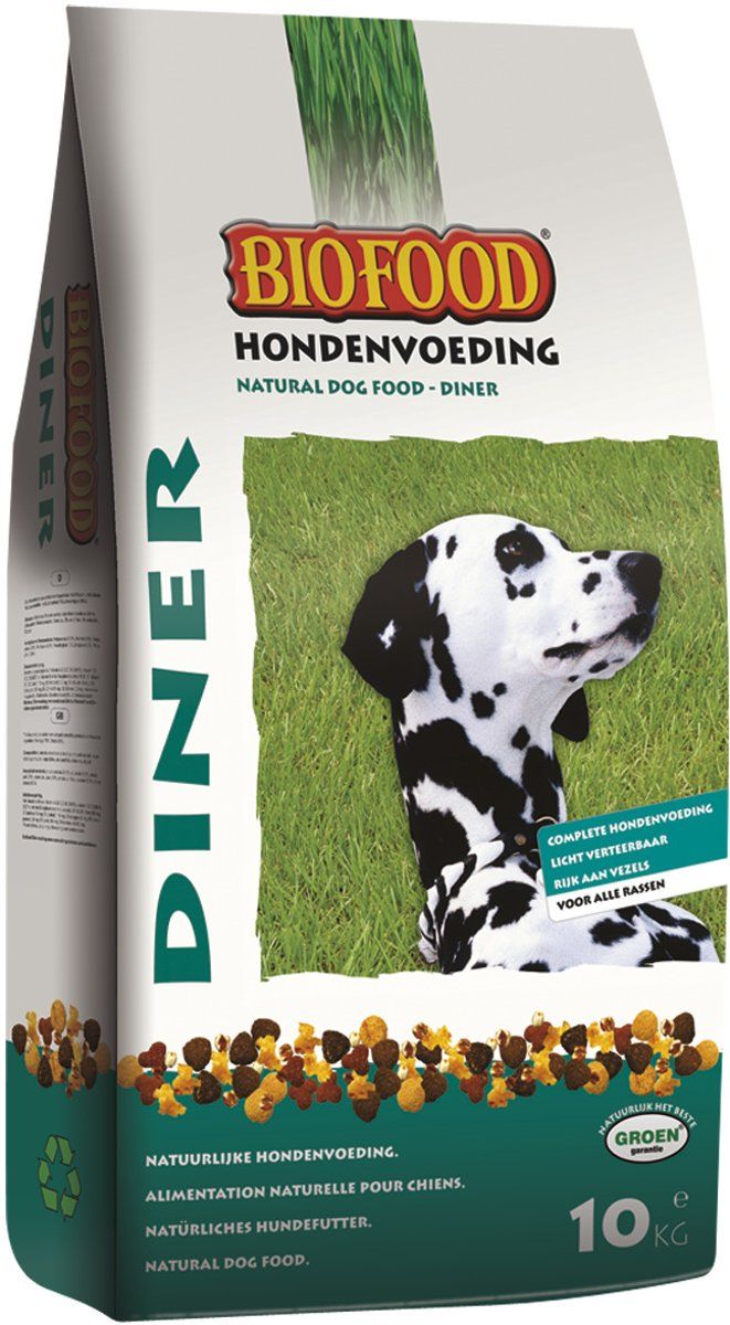 BIOFOOD Diner - Hondenvoer - 10 kg
