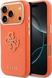 Guess PU Resin Logo Backcover - Oranje