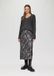 s.Oliver A-lijn rok met paisley print in donkergrijs