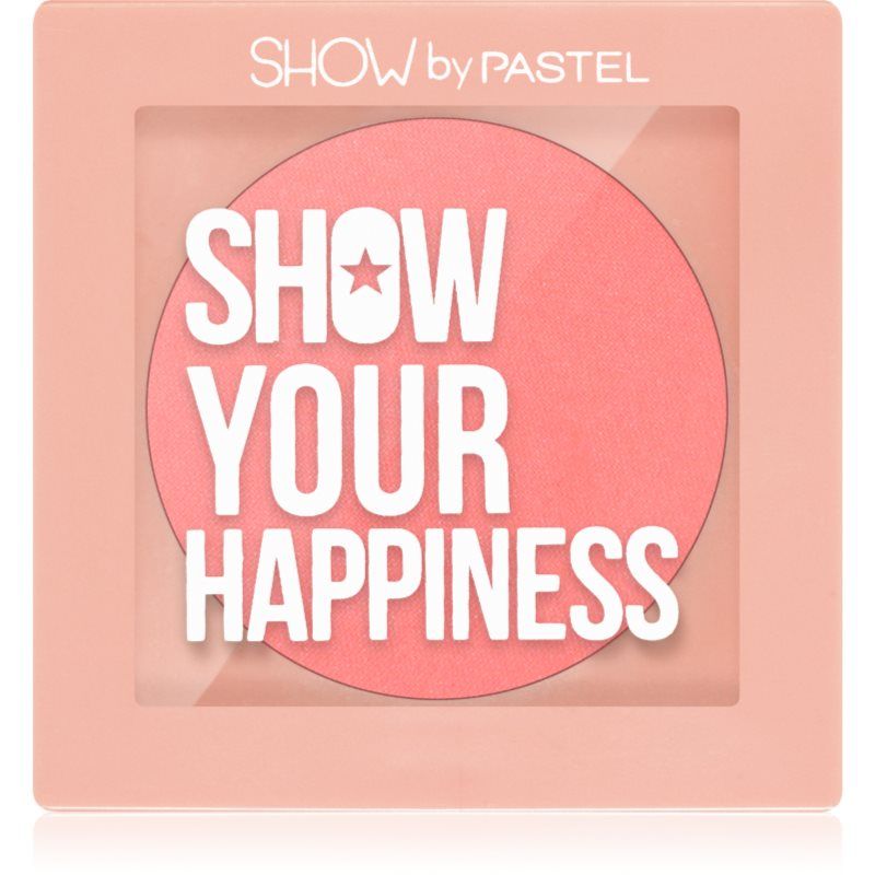 Pastel Cosmetics Blusher Zeige deine Freude mit pudrigem Rosa (Levendige Roze Tint, Nee 202, poederroze)