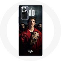 Maniacase Hoesje voor Xiaomi Redmi Note 10 Pro La casa de papel Rio Masker