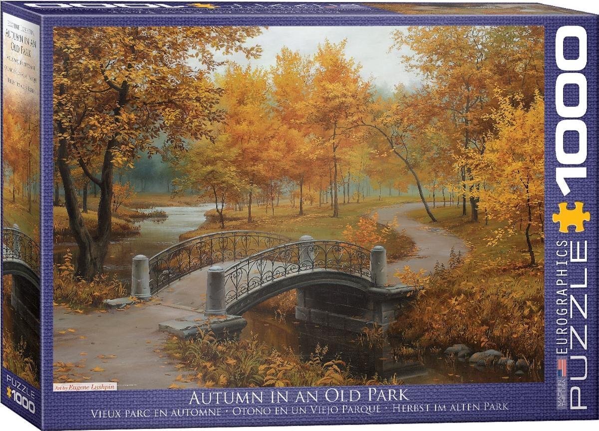 Eurographics puzzel Autumn in an Old Park - 1000 stukjes