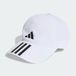 adidas Performance 3-Stripes AEROREADY Running Training Honkbalpet - Unisex - Wit