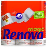 Renova Magic Toiletpapier 9 Rollen 2-Laags Wit