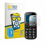 BROTECT - Screenprotector voor artfone CS182 - Folie Beschermfolie Beschermglas matte 3 Stuks