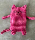 Inwolino warmteknuffel kat / poes 27 cm - magnetronknuffel poes - opwarmknuffel warmie kat - knuffel kat - knuffel poes - roze