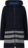 CMP Parka met capuchon voor dames, zwartblauw, maat 38