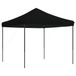 Syfax Partytent inklapbaar pop-up 292x292x315 cm zwart