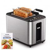 Luxuriq Broodrooster met Tostiklemmen - 900W - RVS