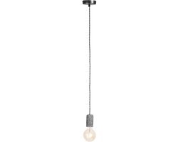 Coco Maison - Terrazza Hanglamp - E27 Fitting - 1-lichts - Rond - Mat Zwart - Beton