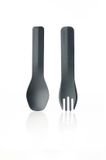 Human Gear DUO Gray Reusable Camping Cutlery Set