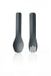 Human Gear DUO Gray Reusable Camping Cutlery Set