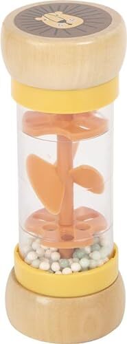Small Foot Rainmaker rammelaar "Safari", sensorisch speelgoed gemaakt van hout, voor kinderen vanaf 6 maanden, 12458