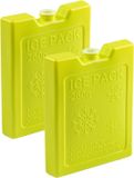 Plasticforte Koelelementen - 4 stuks - 260 gram - 13 x 10 cm - groen