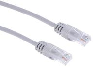 RS PRO Ethernetkabel Cat.5e, 30m, grijze patchkabel, A RJ45 U/UTP stekker, B RJ45, LSZH