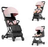 Lichtgewicht kinderwagen met 360° draaiende wielen