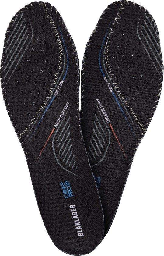 Blaklader 2462-0000 Inlegzool RETRO en ELITE - Zwart - Maat 45