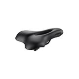 Selle San Marco BIOAKTIVE Trekking Open-Fit – Stadsfietszadel met Anatomisch Gat en Biofoam Vulling voor E-bike en Trekking – Maat S2, Zwart