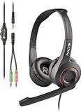 NGS MSX10PRO Black Headphones with Microphone