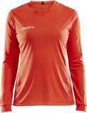 Craft Squad Jersey Solid LS W - Cocktail - XL