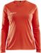Craft Squad Jersey Solid LS W - Cocktail - XL