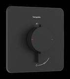 Hansgrohe Ecostat Comfort Q Thermostatische inbouwkraan mat zwart