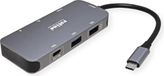 ROLINE USB-C Multiport Docking Station, 4K HDMI, USB-A, USB-C, PD, LAN