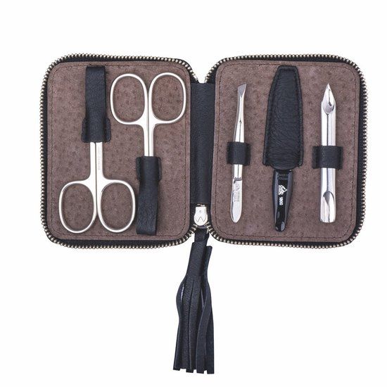 Erbe Solingen ERBE Manicureset 5-delig Tivoli Serie - Zwart