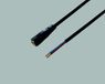 BKL Electronic Laagspannings-aansluitkabel Laagspanningsbus - Open kabeleinde 5.50 mm 2.10 mm 0.50 m 1 stuk(s)