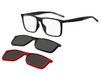 GAFAS HUGO HG 1331/G/CS2 BLACK RED Eyeglasses