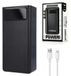 Powerbank - Chargeur portable - 50000 mAh - USB-C - 45 W - Charge rapide (bidirectionnelle) - Affichage numérique - Noir
