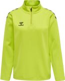 Hummel Hmlcore Xk Half Zip Sweat Woman Dames Sweatshirt Groen Katoen XXL