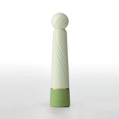 Iroha Hisui Mini Vibrator - Green - Ambidextrous - Silicone