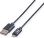Value USB 2.0 synchronisatie- en oplaadkabel met Lightning-connector, 1 m