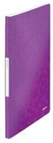 Leitz WOW showalbum, A4, paars