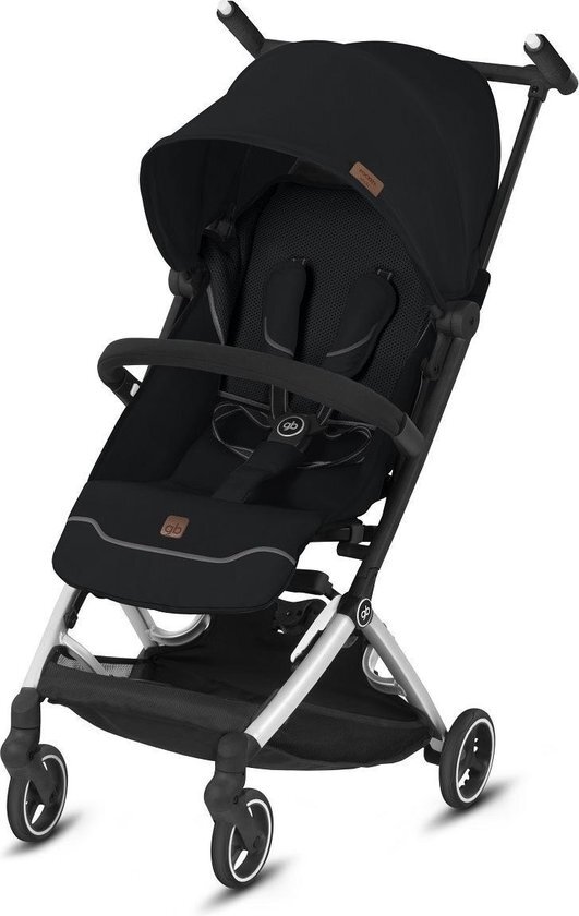 GB GOUDEN Buggy Pockit Plus All City Fashion Edition Velvet Black - Zwart zwart