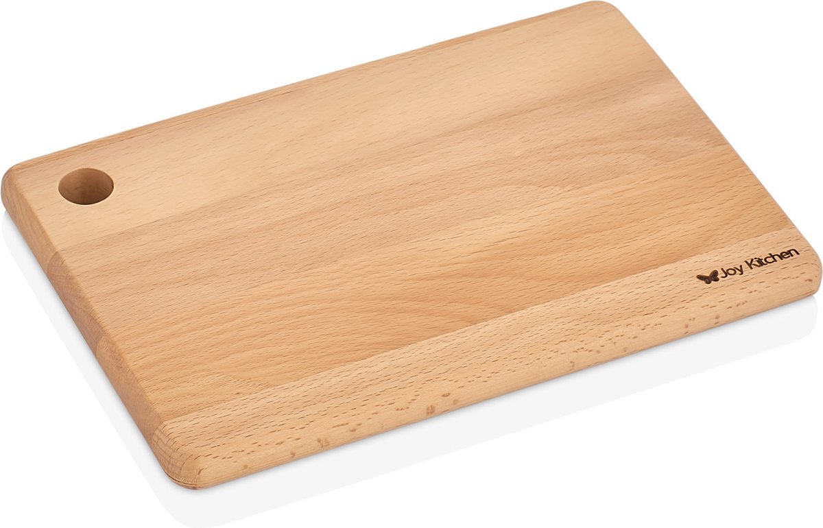 Joy Kitchen houten snijplank - Cutty | 240 x 160 x 20 mm | Stijlvolle houten snijplank | Vervaardigd uit duurzaam Turks hout | Bruin