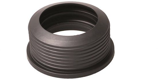 Magni KIRCHHOFF Afvoeraansluiting Kort - 50 mm x 40 mm - Zwart