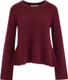 WE Fashion Dames trui Vintage red XXL