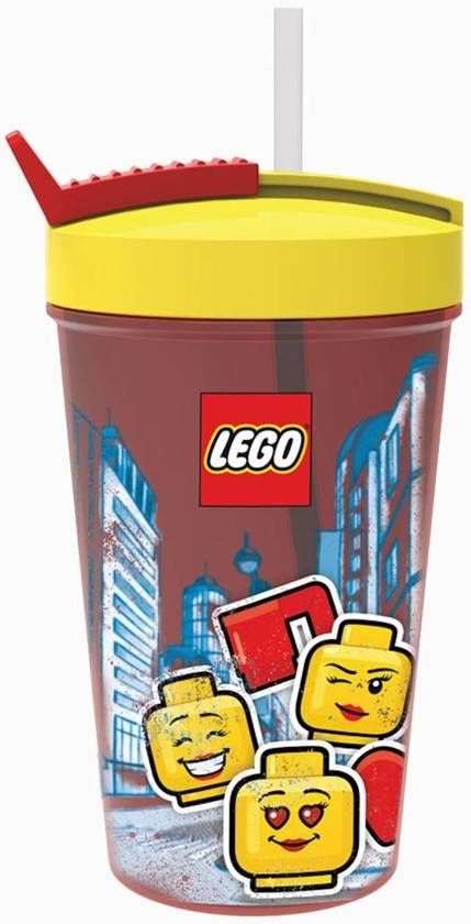 LEGO 4041725 Beker met Rietje Iconic Meisje