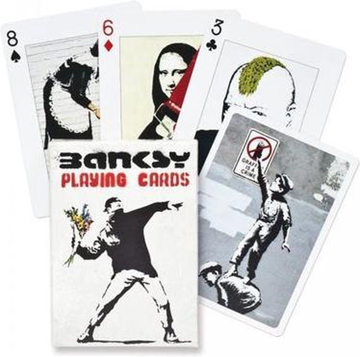 Piatnik Banksy Speelkaarten - Single Deck