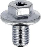 Restagraf - Afvoerstop met gemonteerde afdichting - M12-1,75 x 18 mm - Staal - Compatibel met Chevrolet, Opel (Sommige Motoren) - Ref. 221511 - Blister met 1 stuk