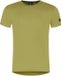 Rogelli Distance T-shirt de course à pied Hommes - Manches courtes - Moutarde - 3XL
