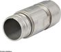 HUMMEL M23 connecteur de signal, version droite, connexion de câble droite, plage de serrage 7,0 mm - 12,0 mm, 200V, couleur argent - 1 pièce