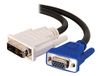 C2G 2M DVI-A manspersoon to HD15 VGA vrouwtje Computer Monitor Extension kabel