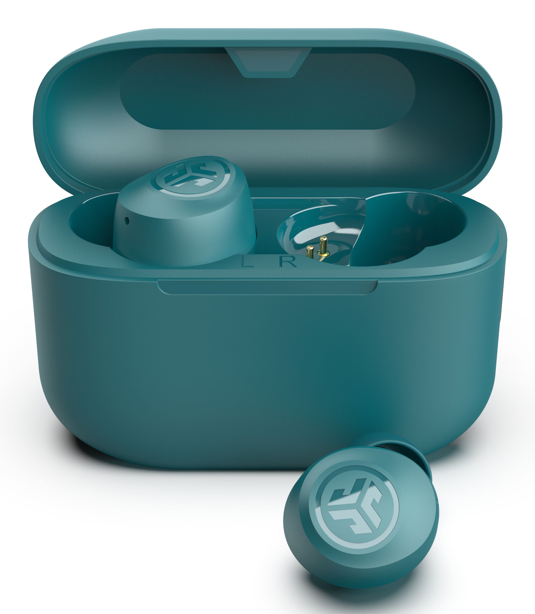 JLab GO Air POP True Wireless Earbuds - Bluetooth 5.1 - Teal