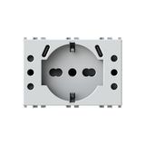 USB-stopcontact 4Box USB-stopcontact P503 met 5 stopcontacten compatibel met Vimar Plana wit - 4BUSBP503.V14