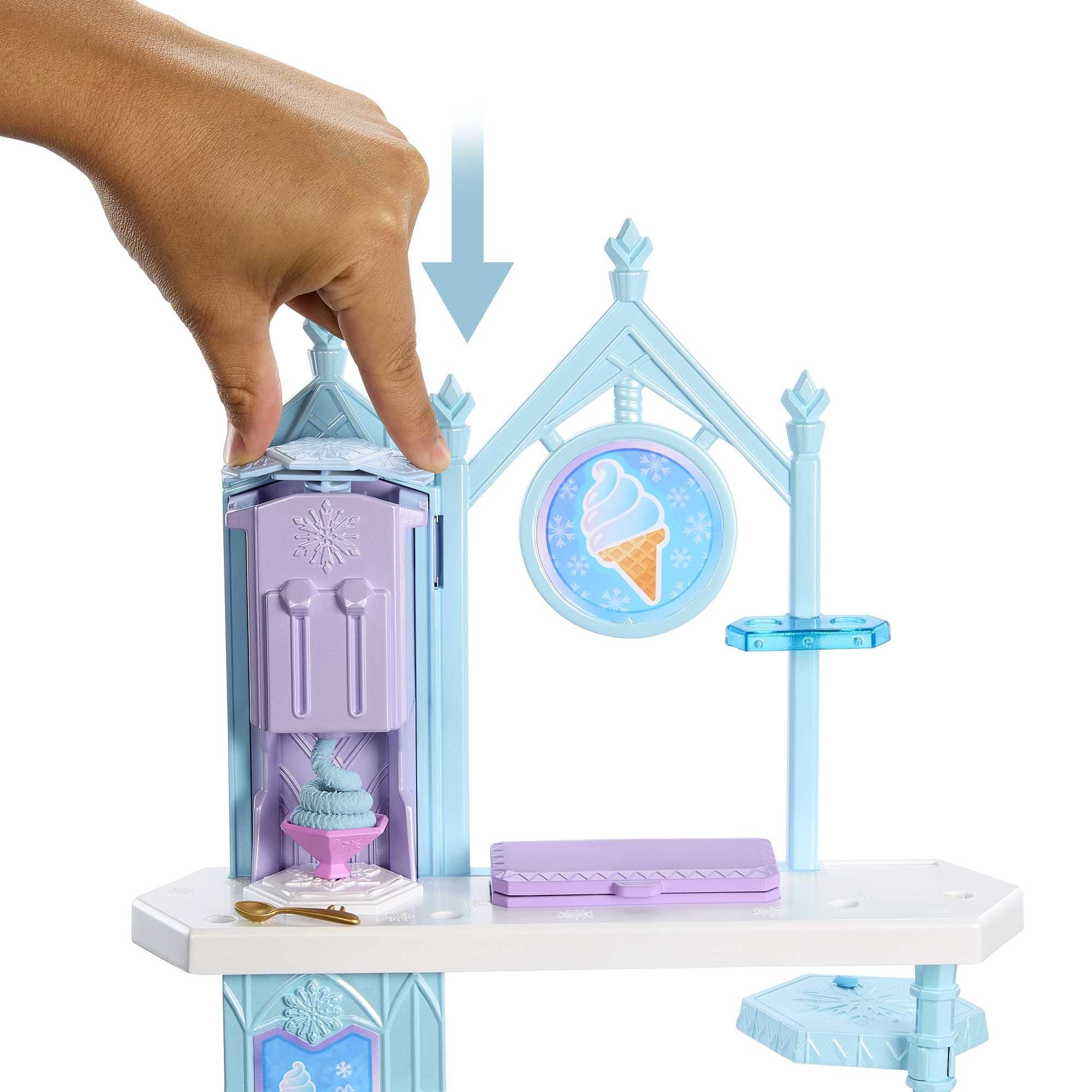 Mattel Disney Frozen De IJskraam van Elsa en Olaf Speelset